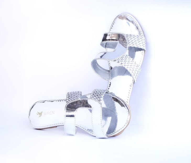 Bow Loafers – Silver